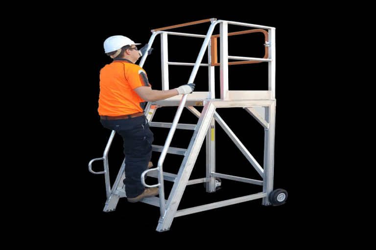 How Reflexequip Heavy Duty Platform Ladders Improve Workplace Safety